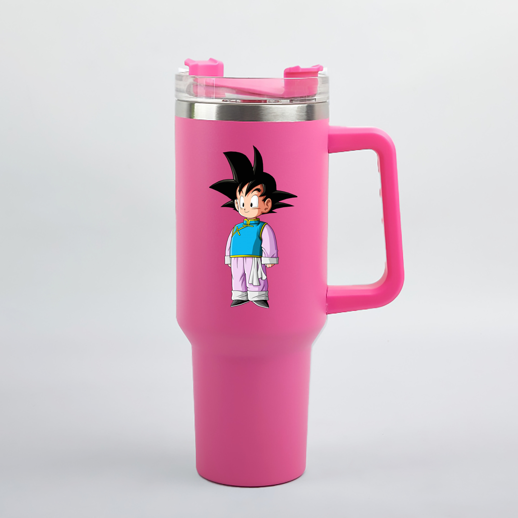 （画像用） ドラゴンボール 孫悟空（そん ごくう）Son Goku カカロット DRAGON BALL Kakarotto 1200mL車用タンブラー（カラープリント）
